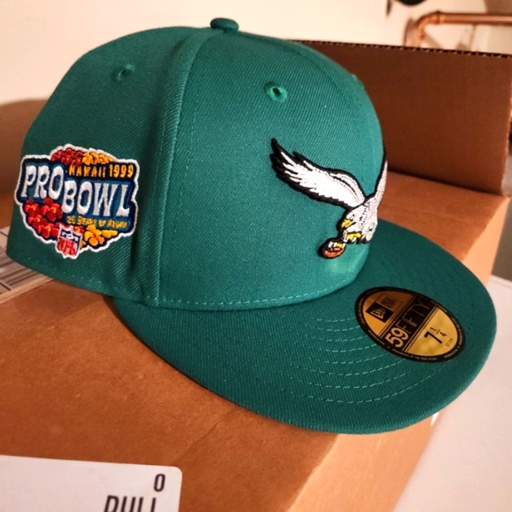 Philadelphia eagles kelly green pro bowl 1999 Hawaii patch brand new